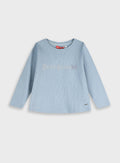 Cotton Girl Blouse - Dusty Ciel