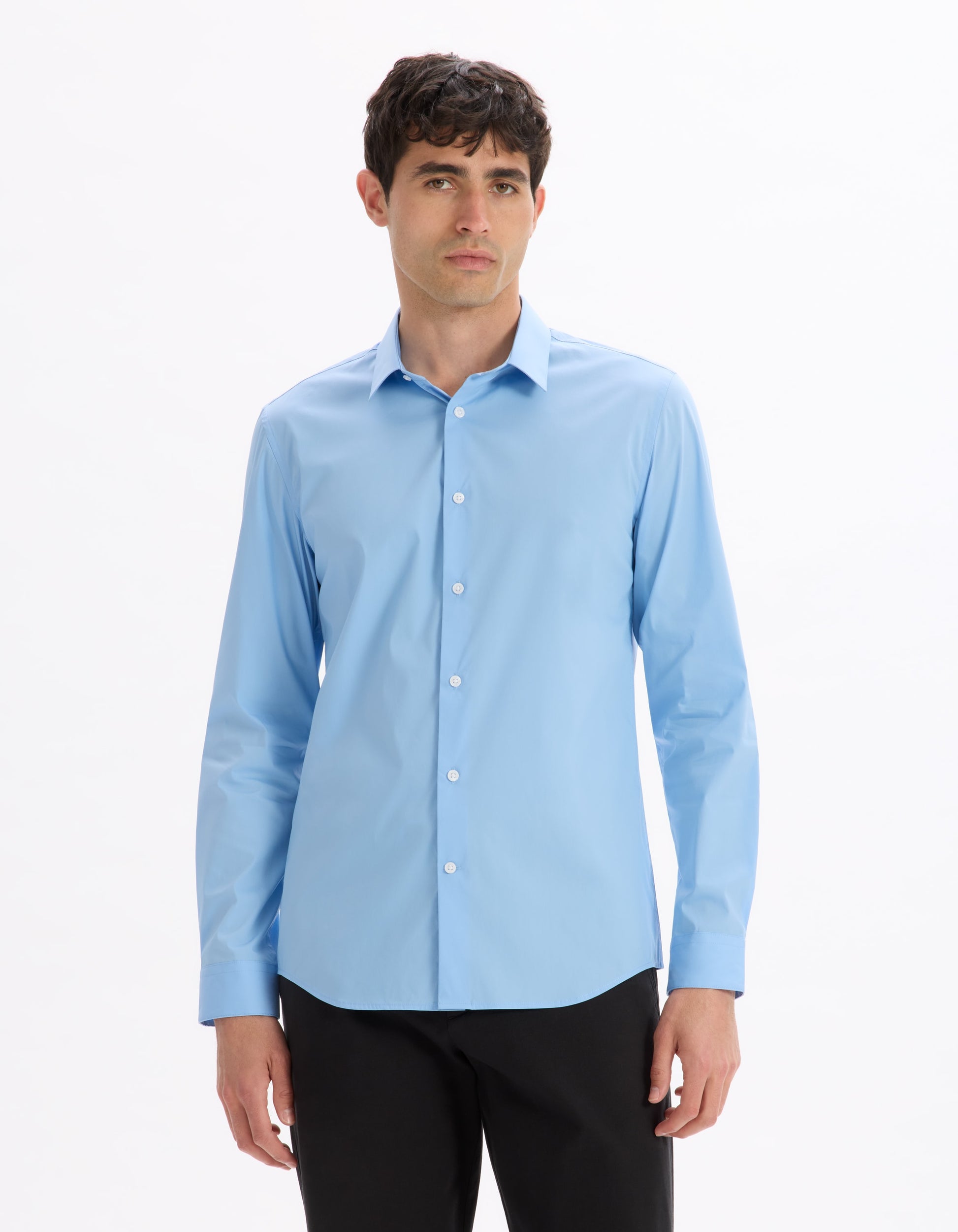 blue 01 Long sleeves Shirt