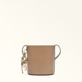 Furla Roxie M Bucket  Bag In Leather