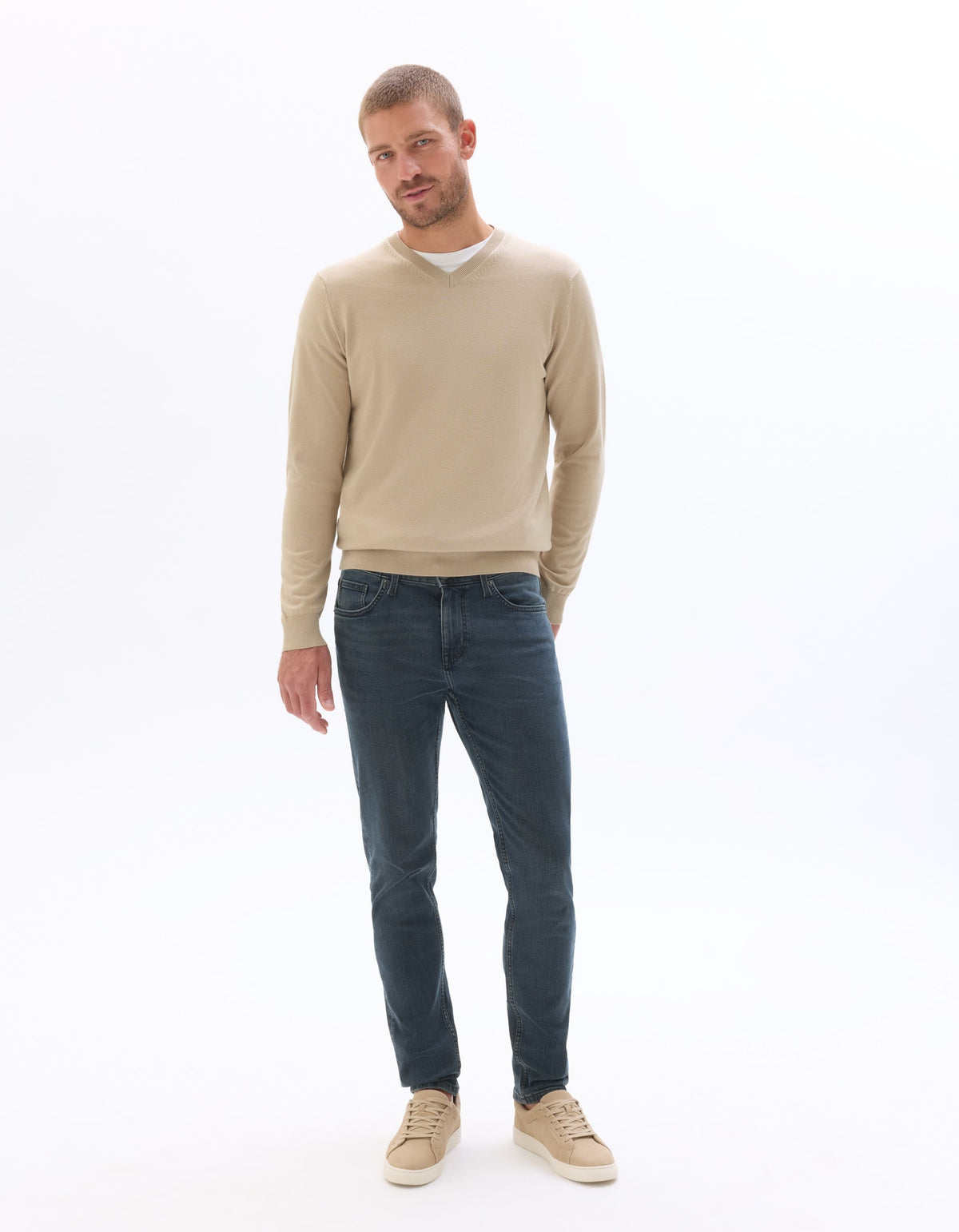 Celio Slim stretch cotton jeans - Blue