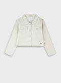 Beige Jacket for Girls