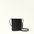 Furla Roxie M Bucket  Bag In Leather