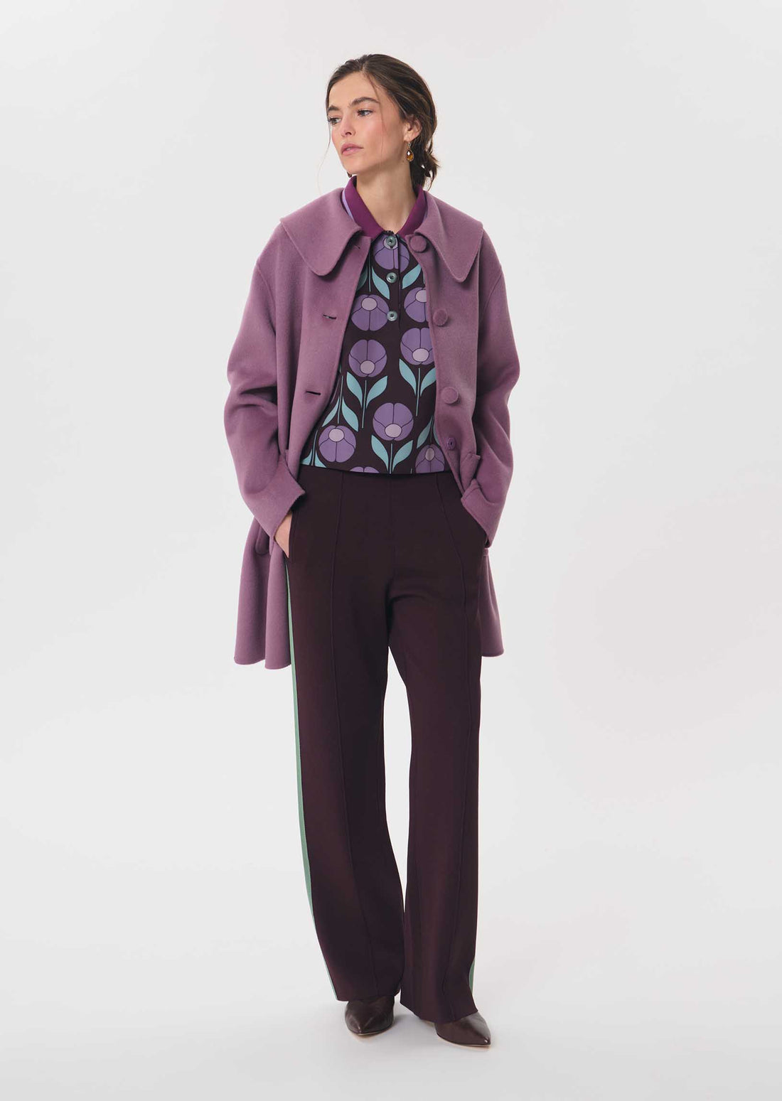 Tamino top in purple by Tara Jarmon