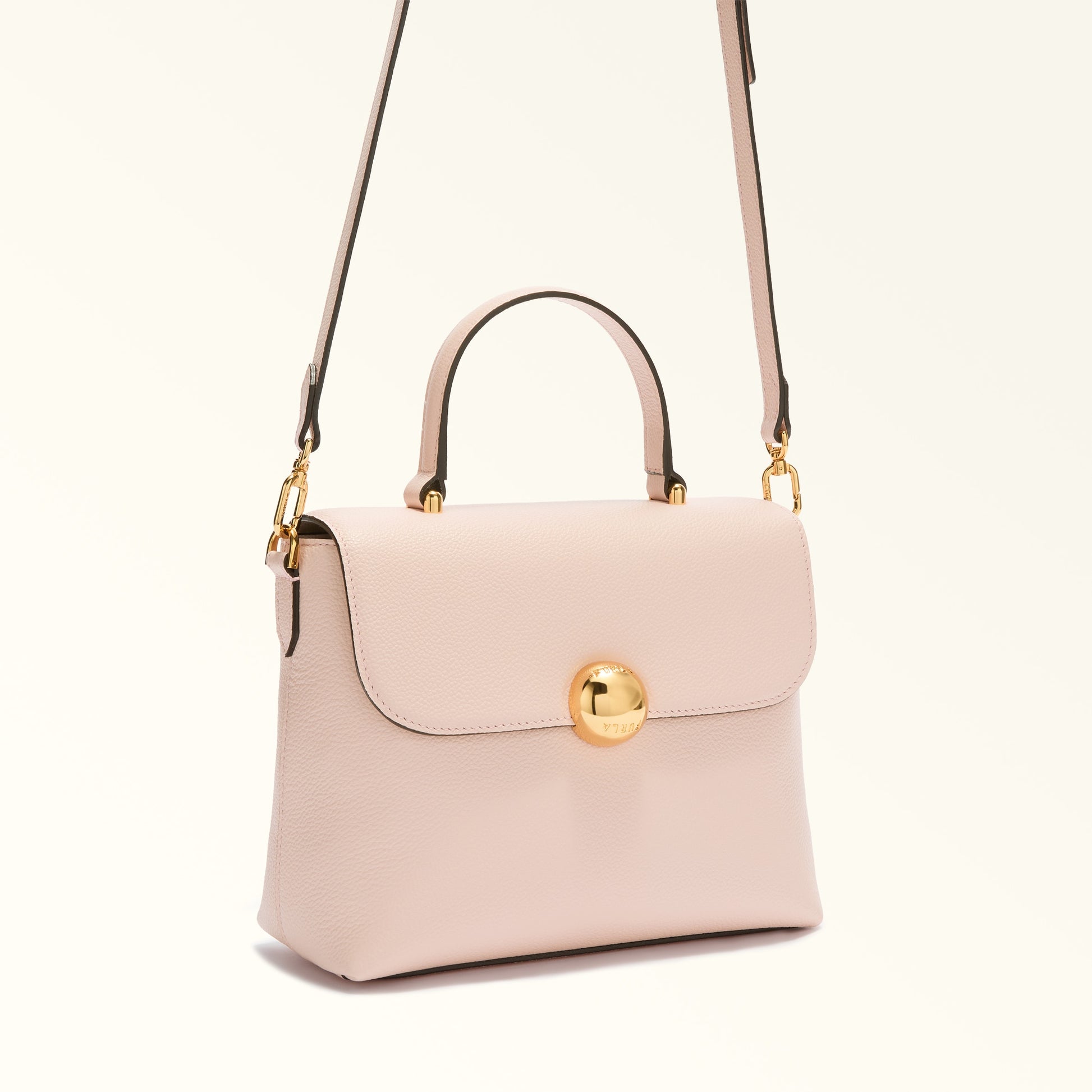 Furla Moonlight S Top Handle Bag In Leather