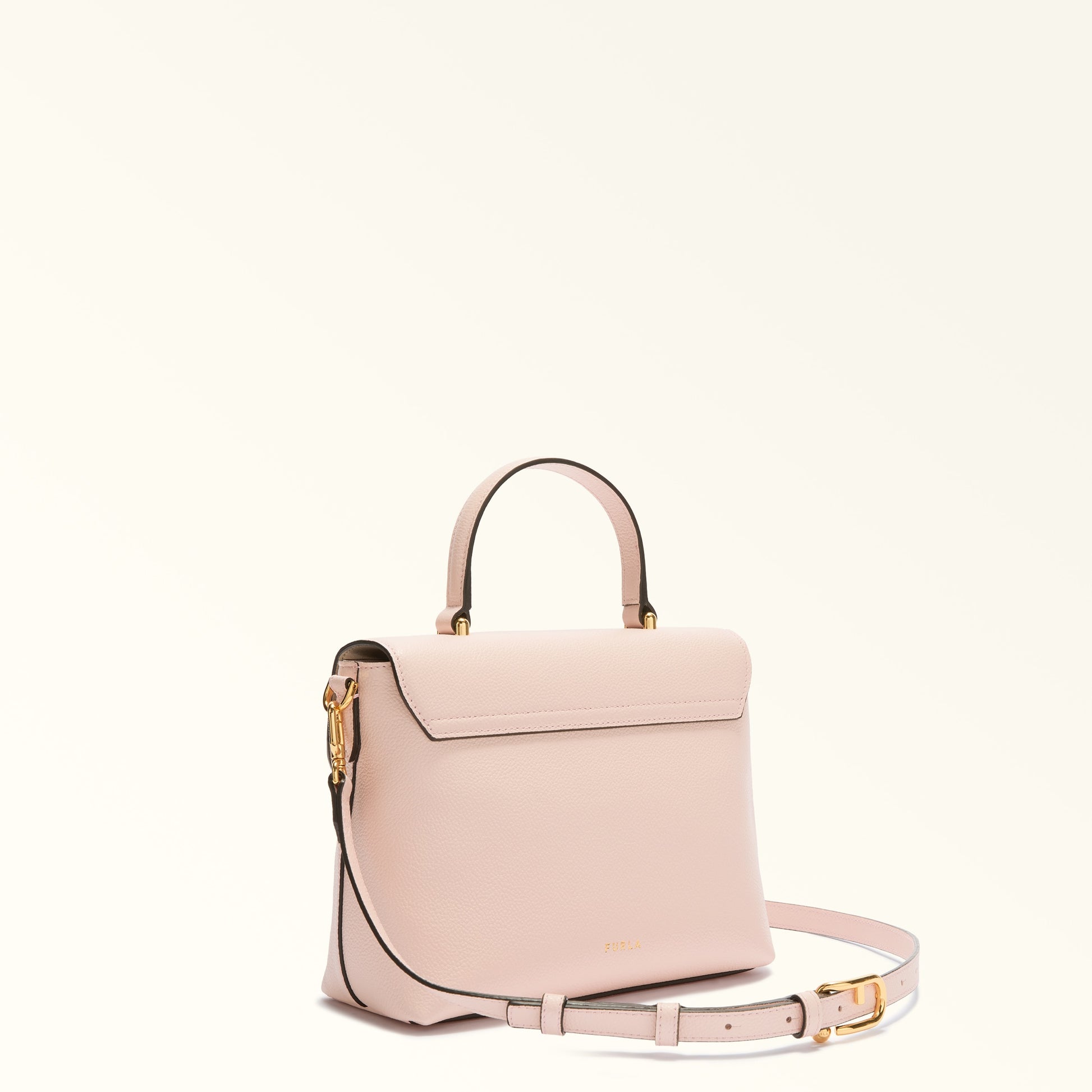 Furla Moonlight S Top Handle Bag In Leather