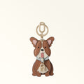 Furla Allegra Corgi Keyring in Brown - Charms 