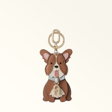 Furla Allegra Corgi Keyring in Brown - Charms 