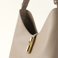 Furla Goccia M Hobo in White - Bags 