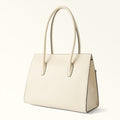 Furla Greta L Tote in White - Bags 