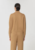 vest in beige technical mesh