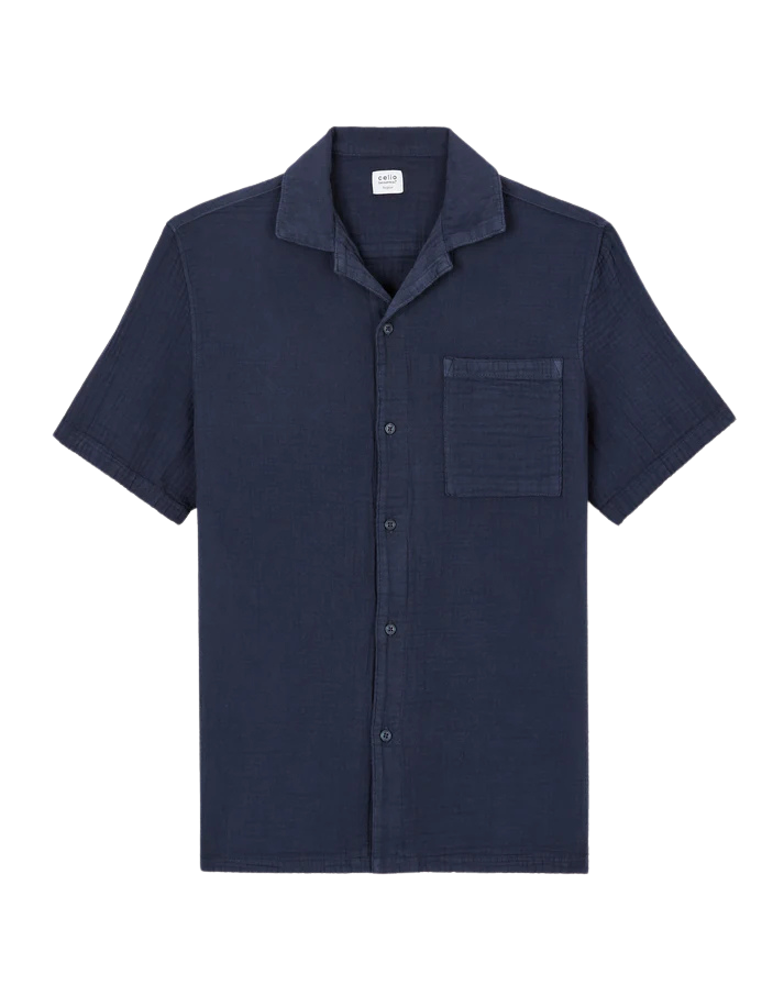 BAGAZ Short sleeves Shirt-navy Celio