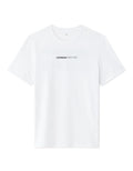 Celio Regular Fit Crew Neck T-shirt - 100% Cotton - White