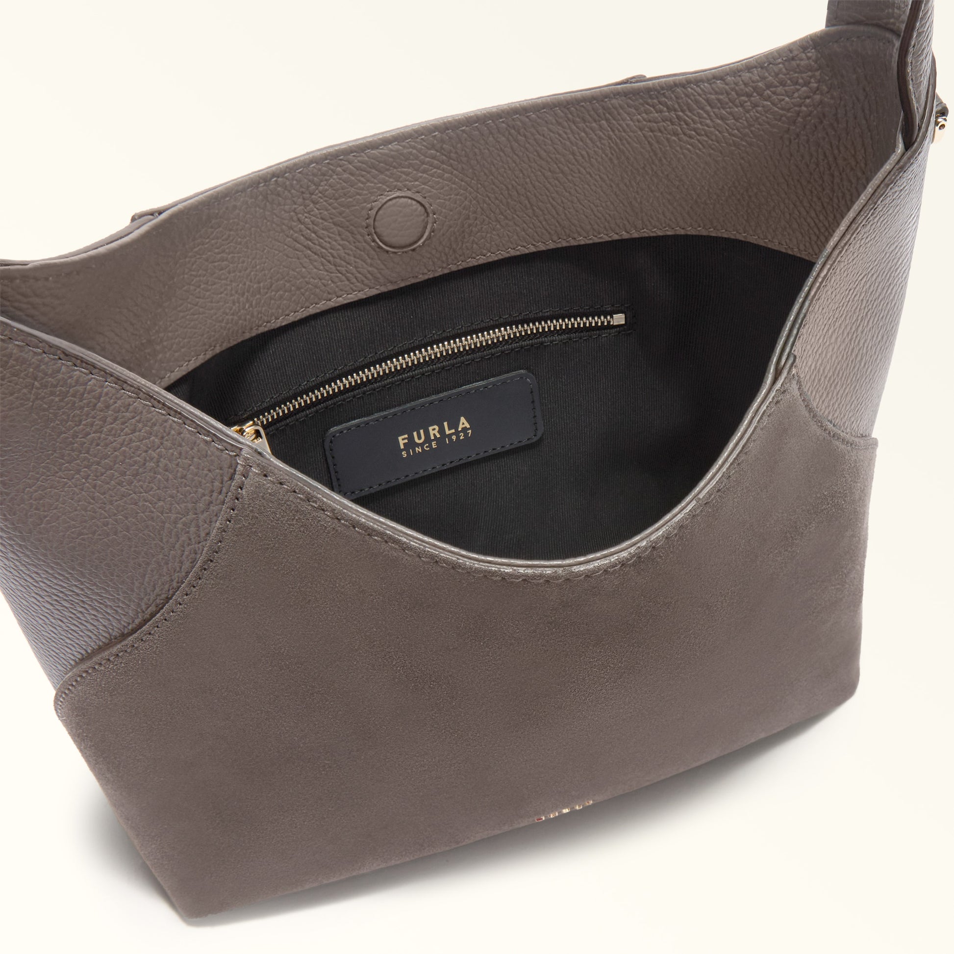 Furla Lara S Hobo Bag In Leather