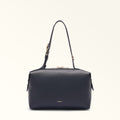 Furla Double S Boston  Bag In Leather