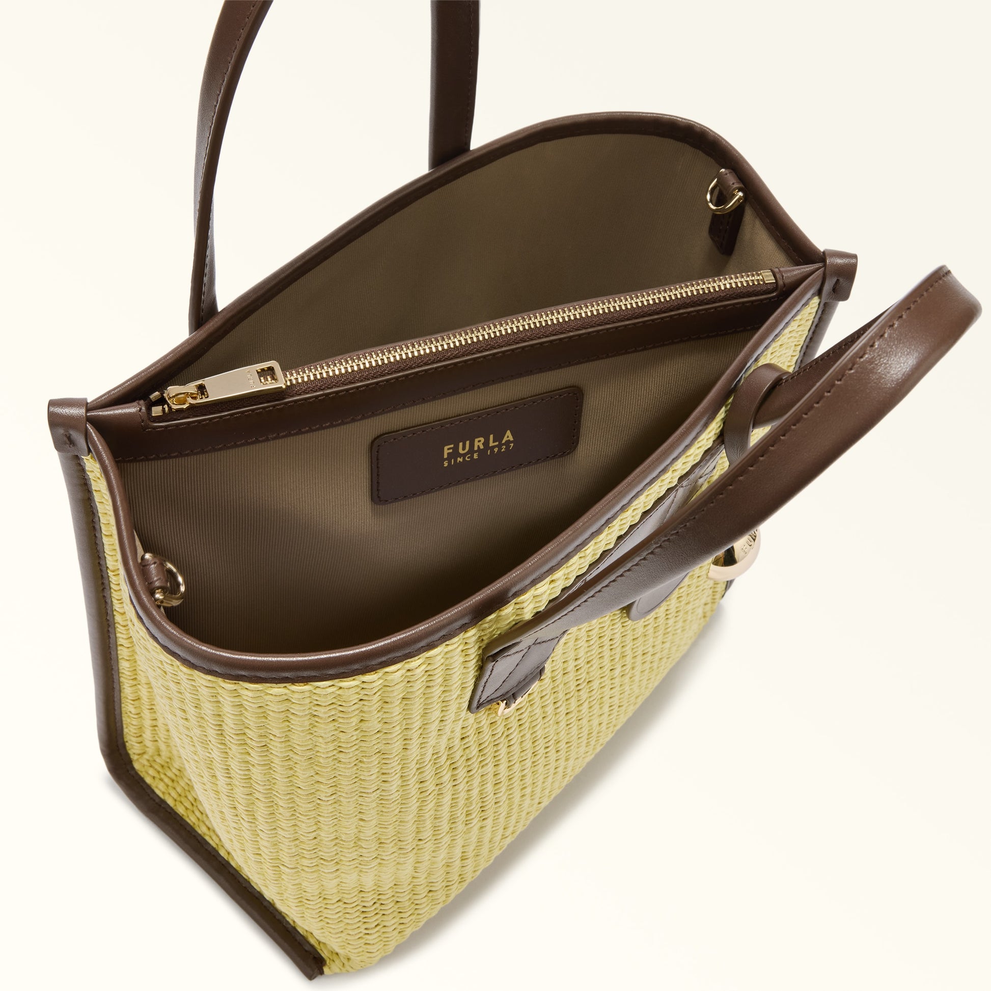 Furla Divide It S Tote in Brown - Bags 
