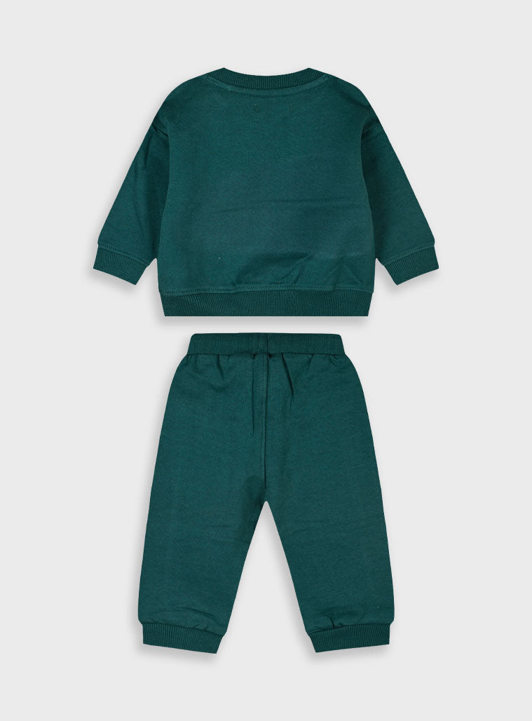  Green Infant' S Set(Blouse,Trousers) For Boy Energiers
