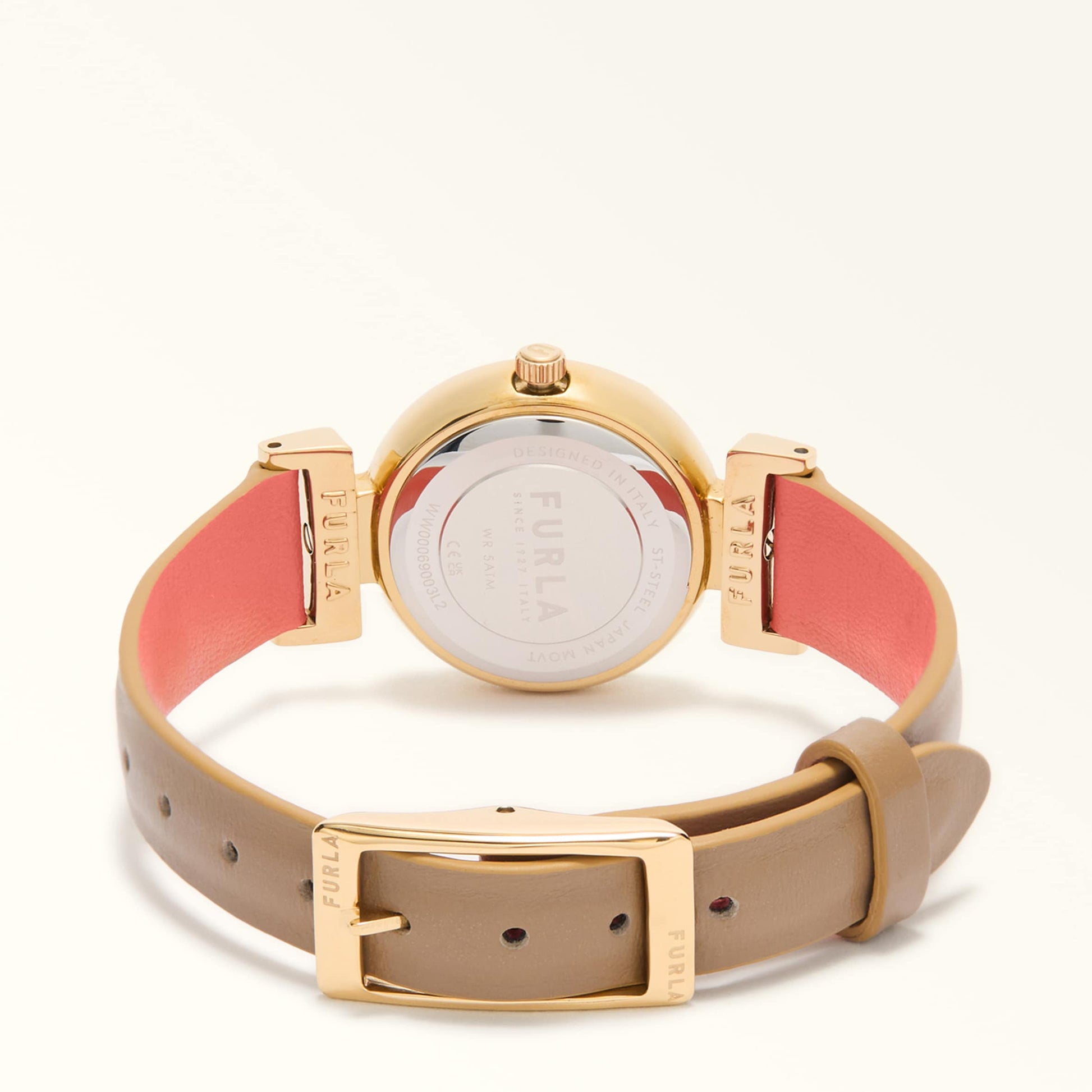 Furla Twist Round Case Watch 25Mm in Brown - Watches 