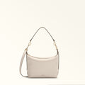Furla Tonie Mini Hobo Bag In Leather