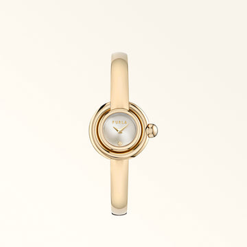 Furla Piercing  Round Case Watch in Gold - Watches 