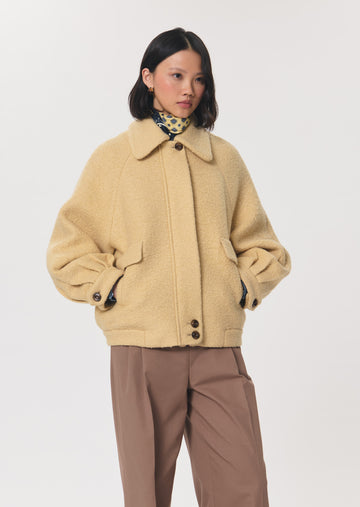 Billie coat in vanilla by Tara Jarmon