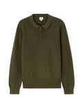 Kaki Crew Neck Jumper - Celio Lebanon