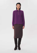 Tessy top in purple by Tara Jarmon