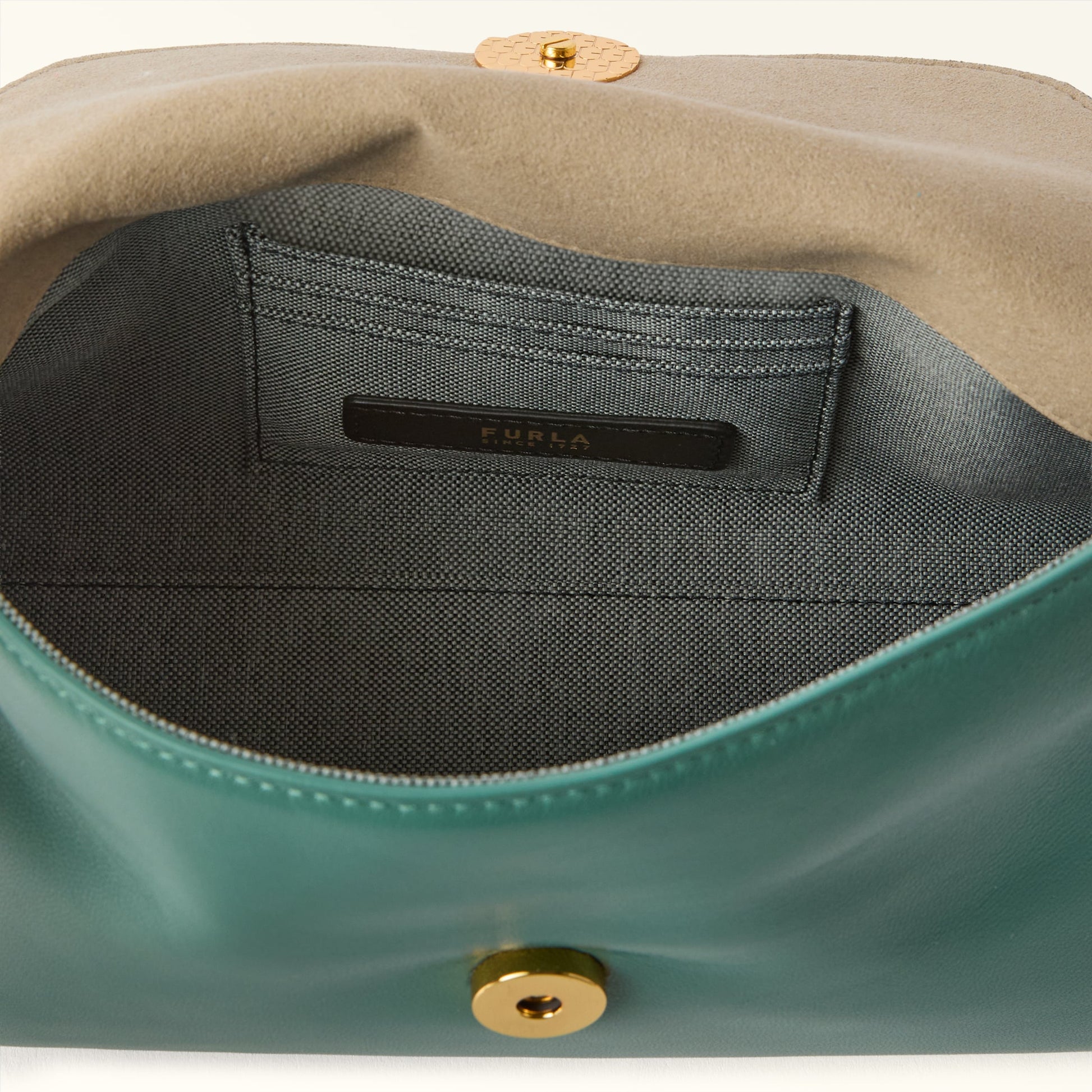 Furla Sfera Soft Mini Crossbody Top Handle in Green - Bags 