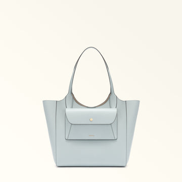 Furla Lea M Tote in Green - Bags 