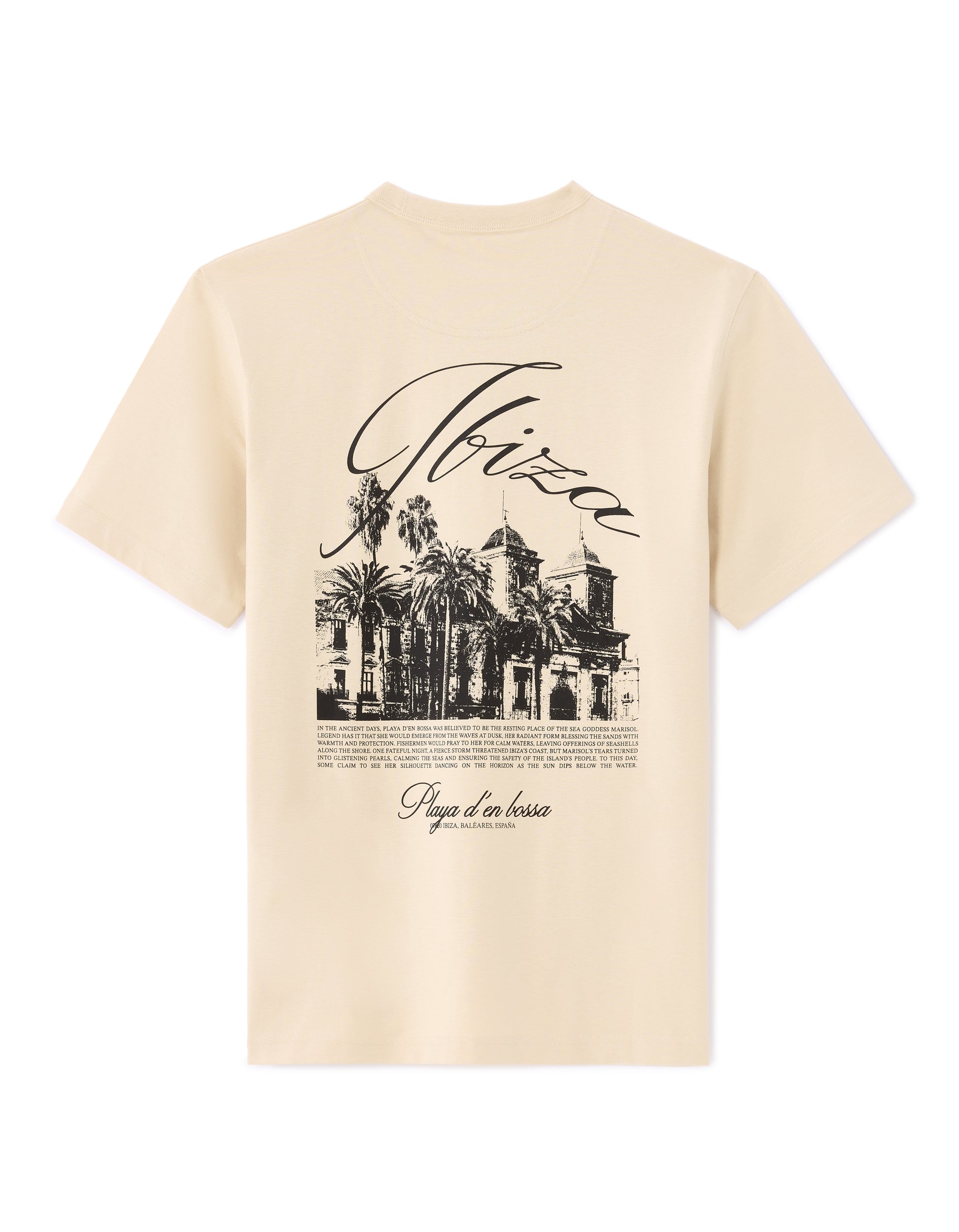 Beige Short Sleeves Tshirt - Celio Lebanon