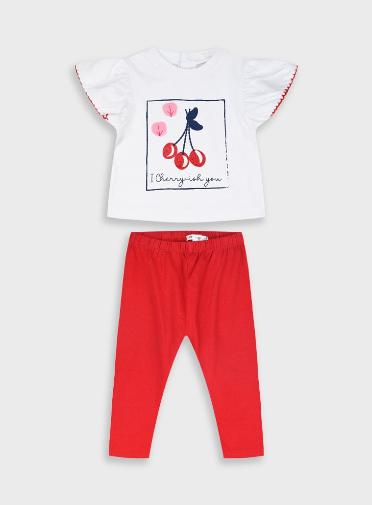 Red Infant Set for Girls