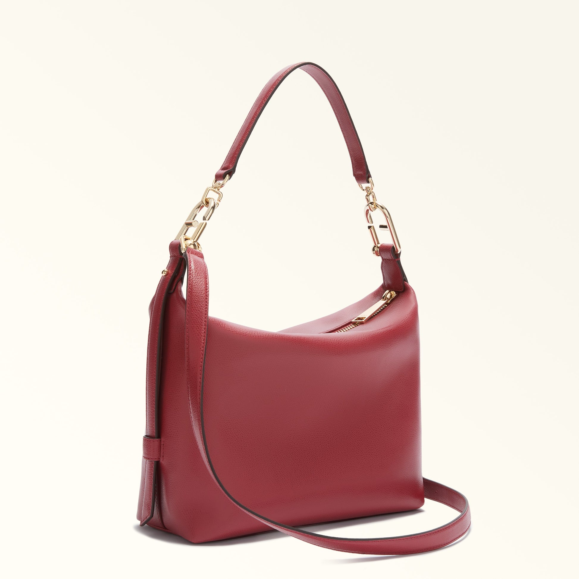 Furla Tonie M Hobo Bag In Leather