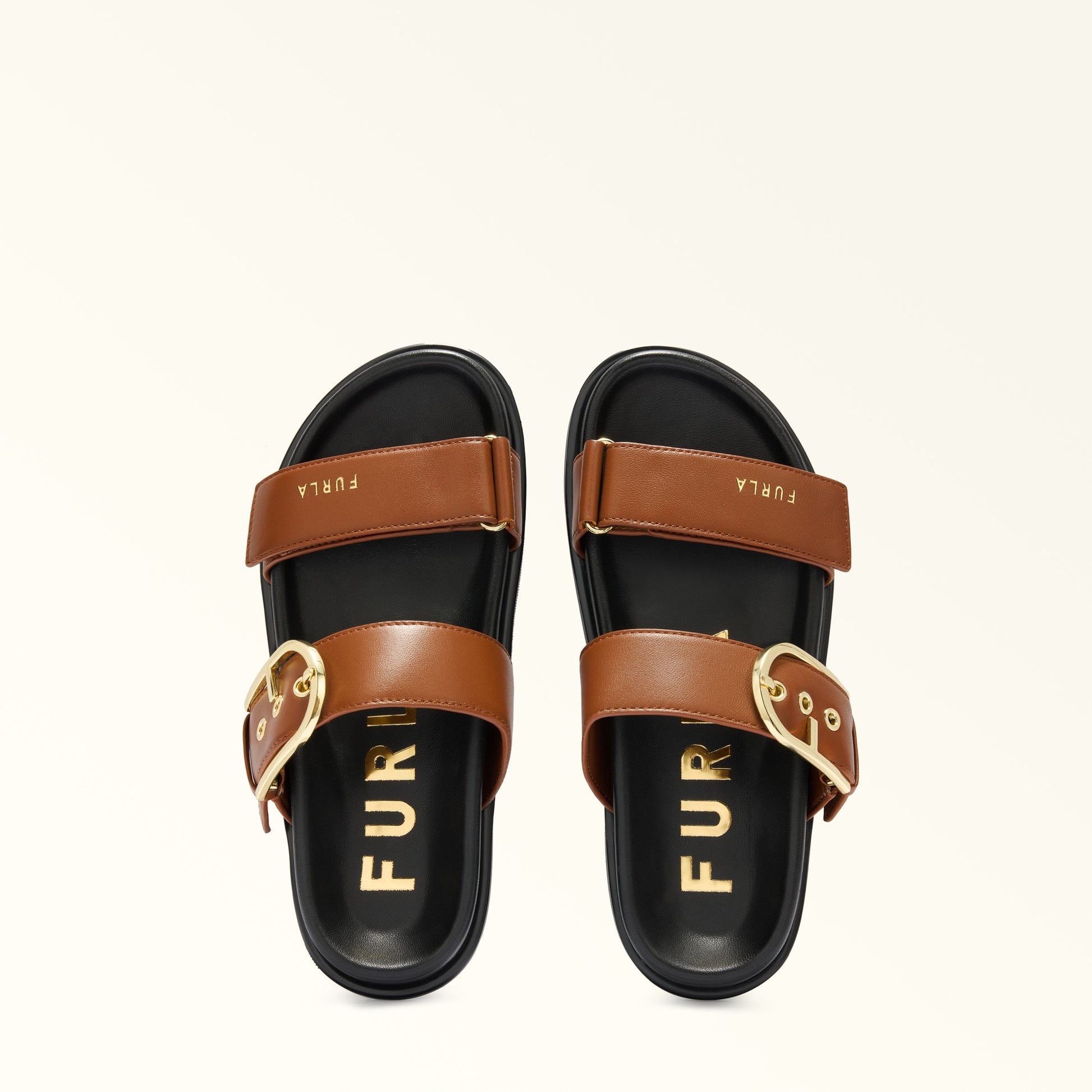 Furla Solea Sandal T.10 in Brown - Shoes 
