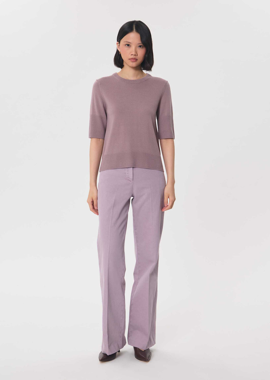 Paoline sweater in purple by Tara Jarmon