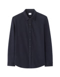Celio Regular Fit Ribbed Shirt - Navy