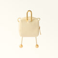 Furla Poppy Ribbon Case Charm in White - Charms 