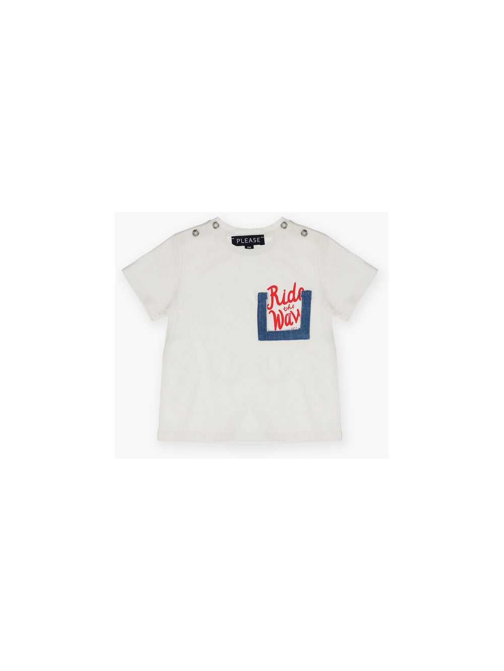 white t-shirt T-SHIRT KHABBAZ