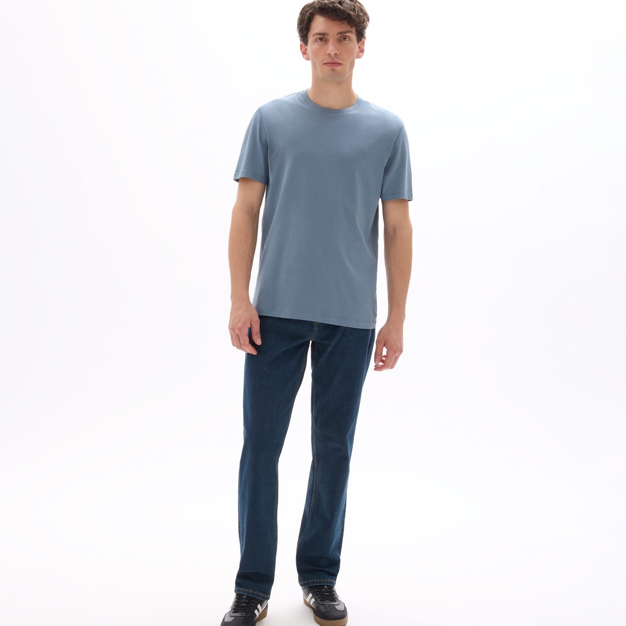 rinse jeans 1 length