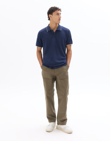 Regular Fit 100% Cotton pique Polo Shirt