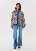 Marcus coat in off white cotton by Tara Jarmon