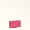 Furla Camelia M Zip Around Slim in Pink - Wallets 