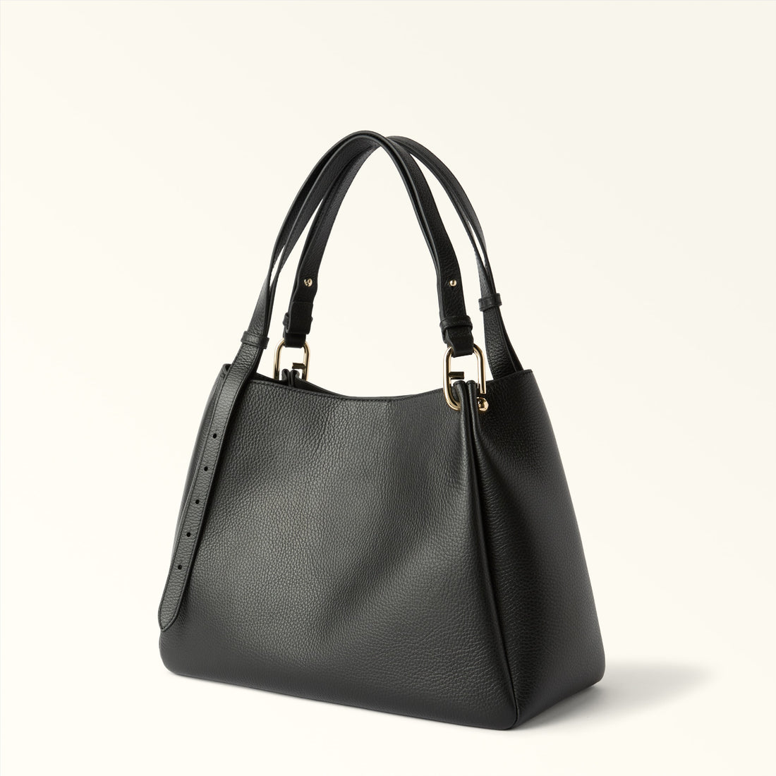 Furla Nuvola L Tote in Black - Bags 