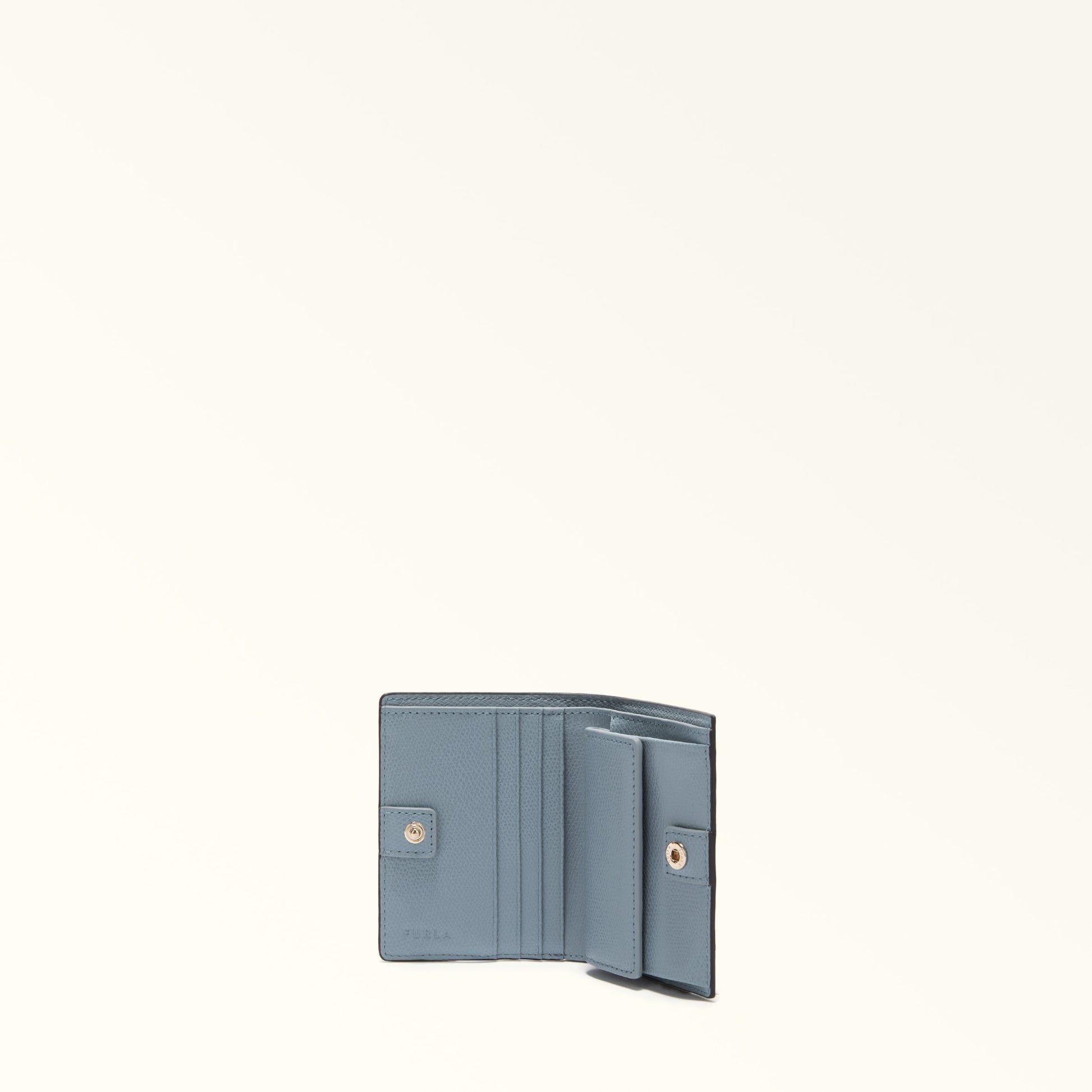 Furla Camelia S Compact Wallet Bifold Coin in Blue - Wallets 