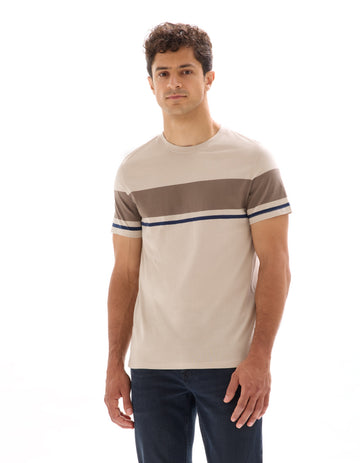 LEBLECO SAND 01 SS TSHIRT - Celio lebanon