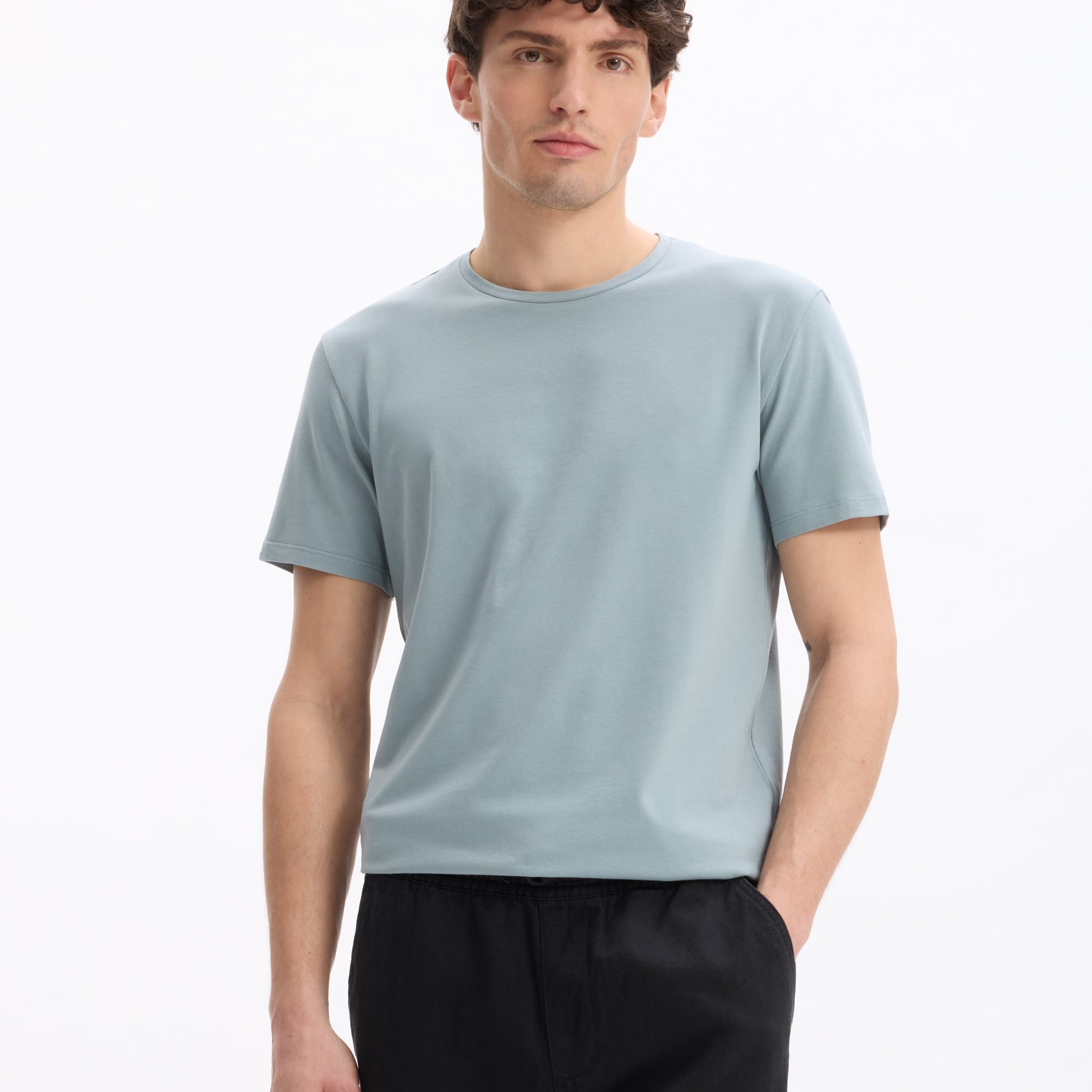 vert de gris Short sleeves TShirt