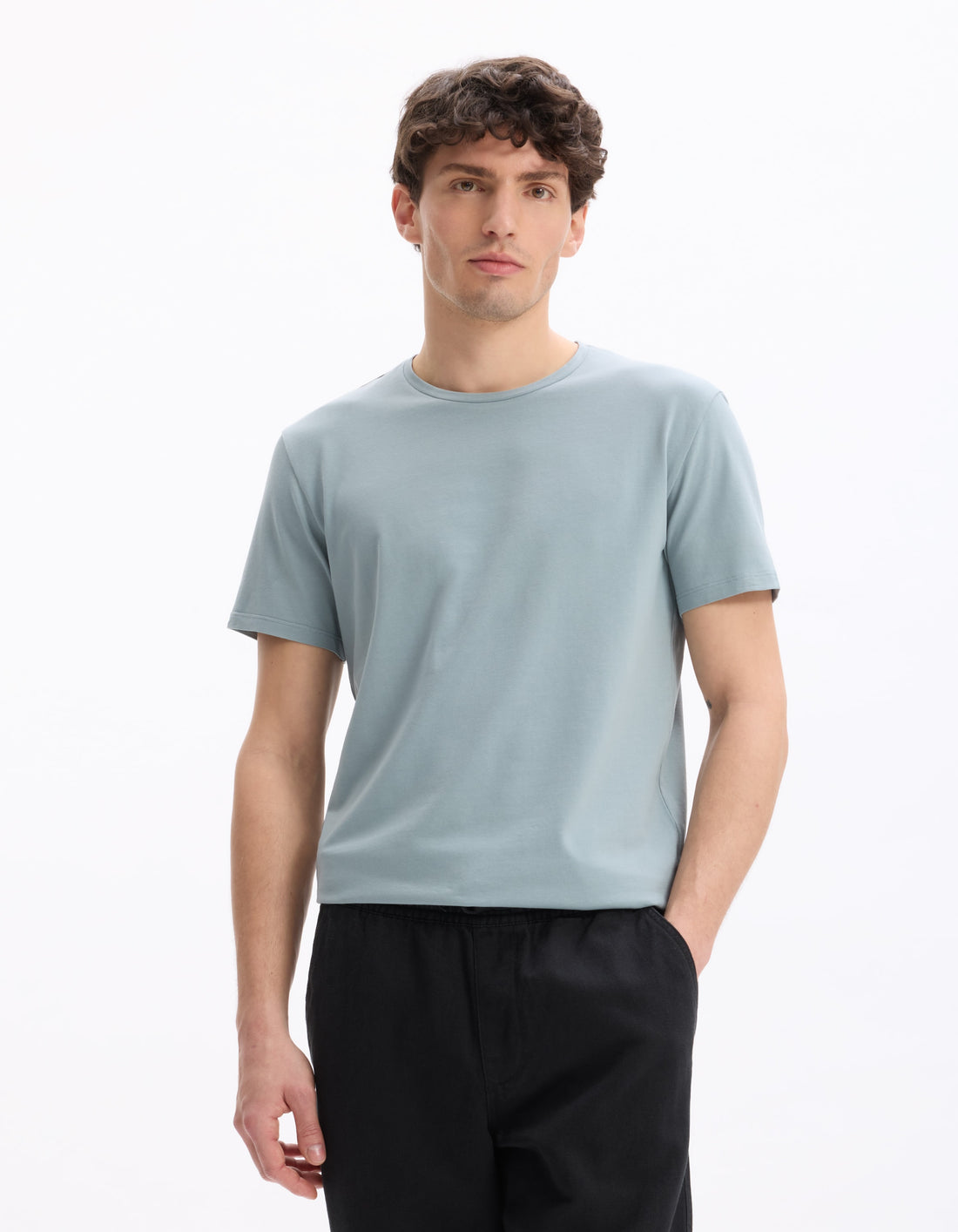 vert de gris Short sleeves TShirt