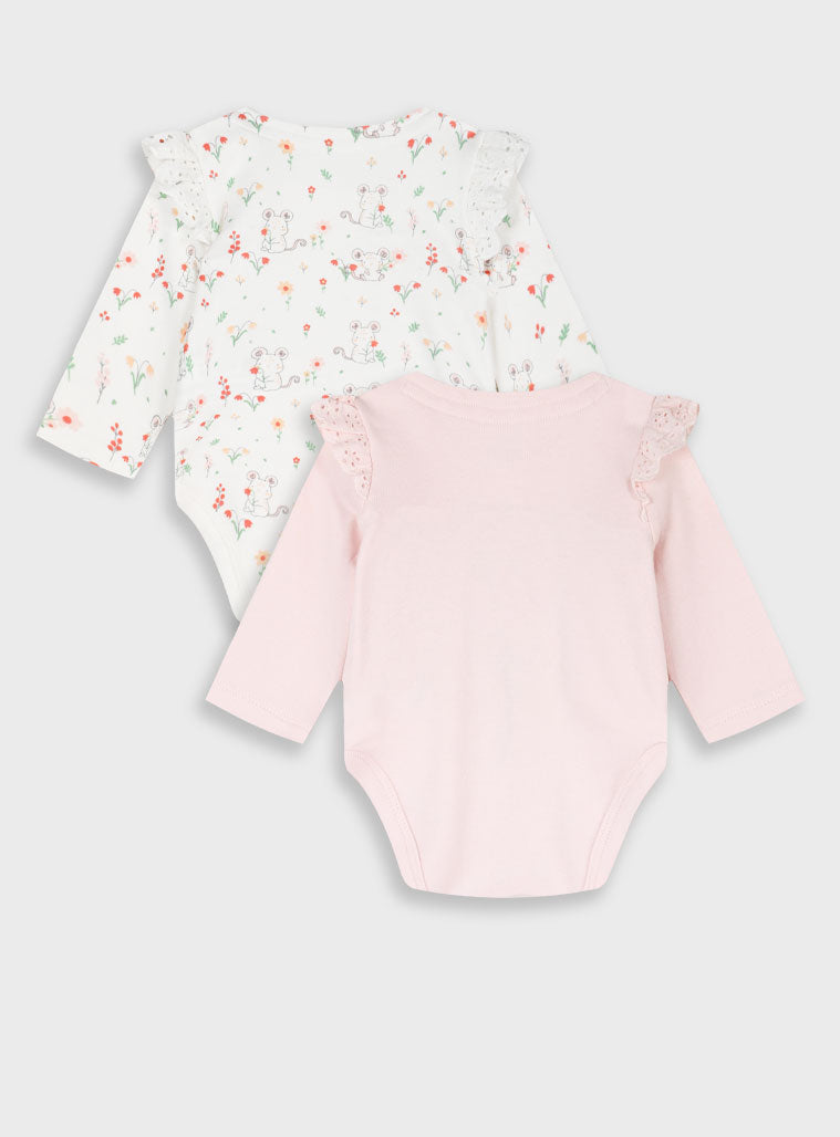 2 PCS. INFANT'S SET OF BODY SUIT