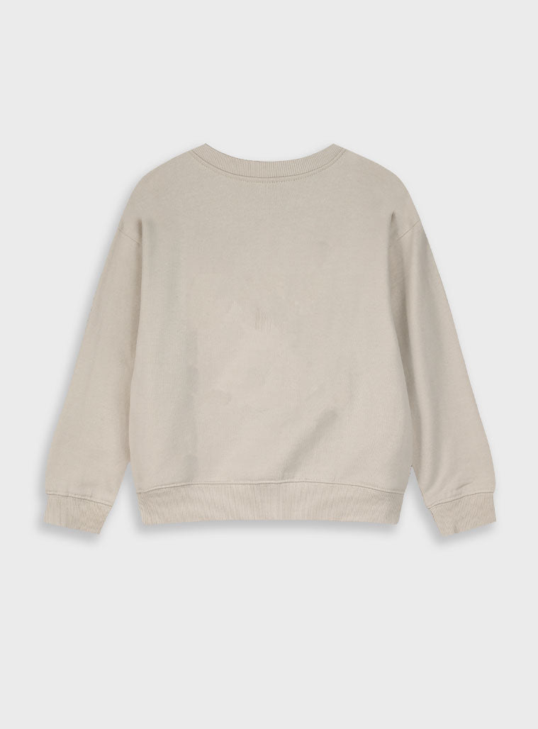 Children's Offwhite Blouse Fleece For Girl