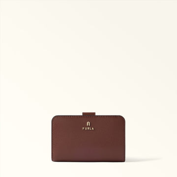 Furla Camelia M Compact Wallet in Brown - Wallets 