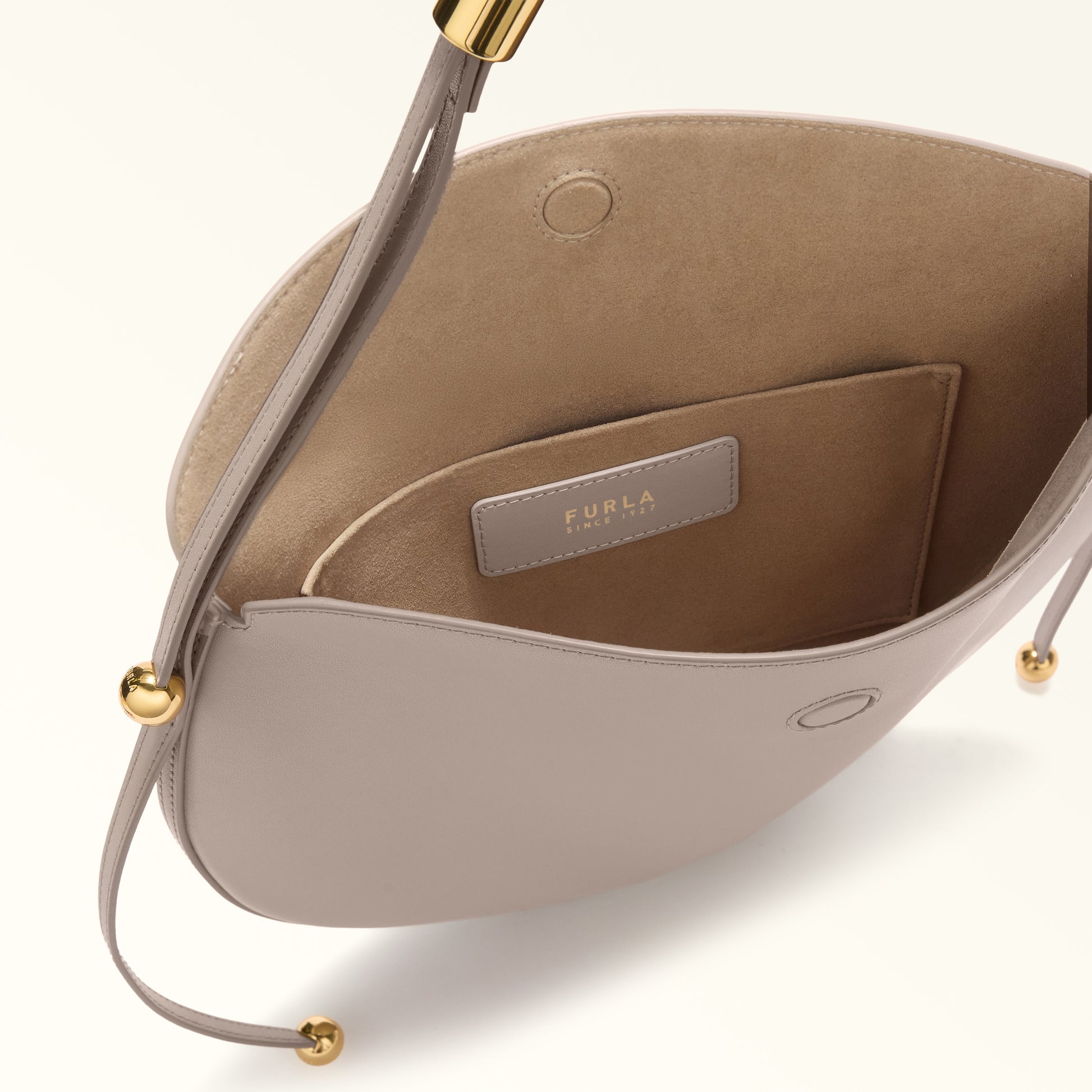 Furla Moonstone S Shoulder  Bag In Leather