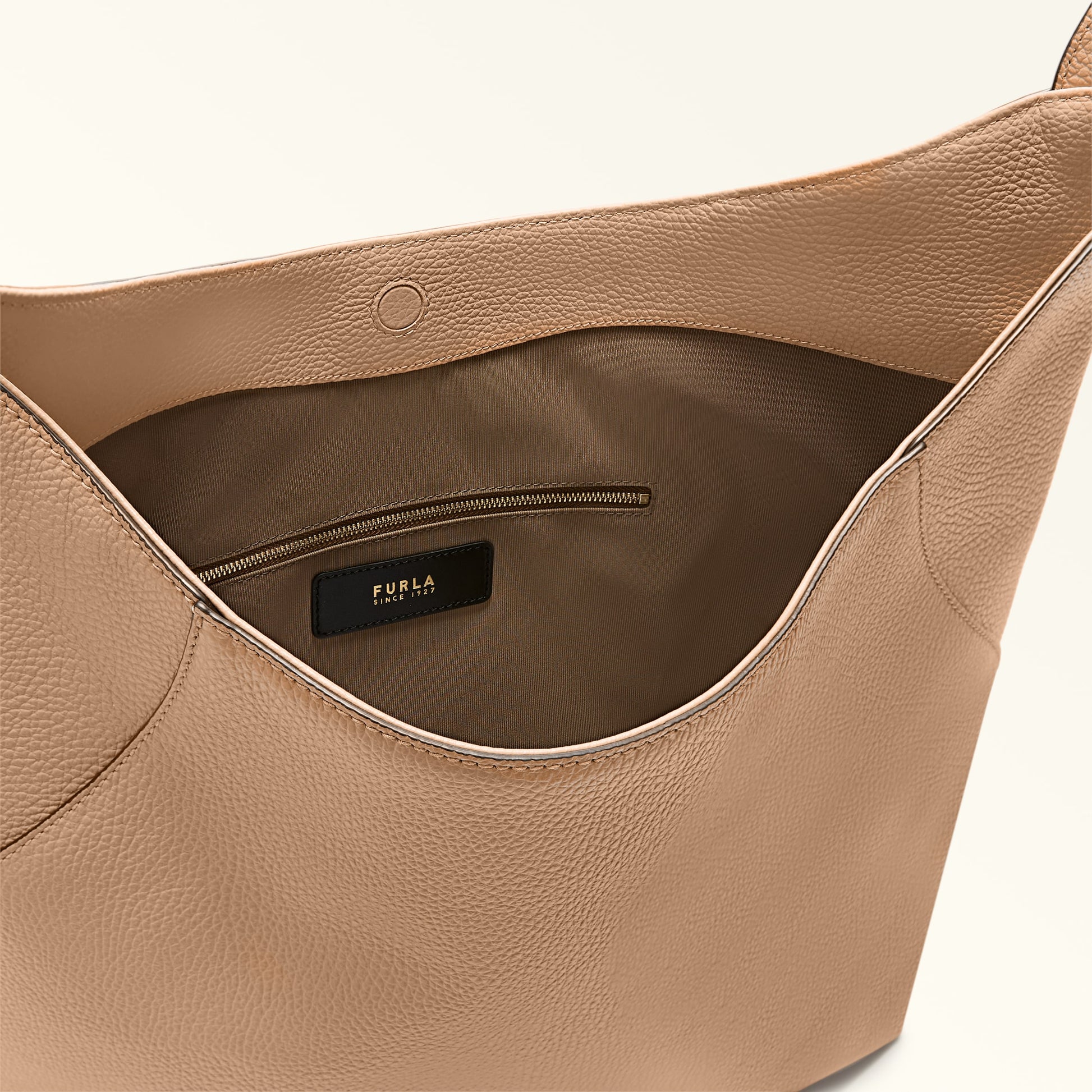 Furla Lara L Hobo Bag In Leather